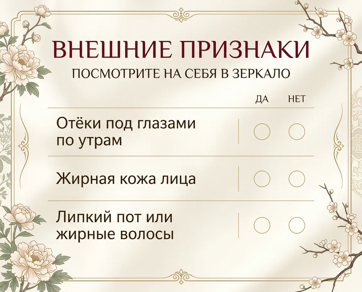💧 Тяжесть в организме, отёки, туман в голове? Проверьте признаки «сырости» в организме