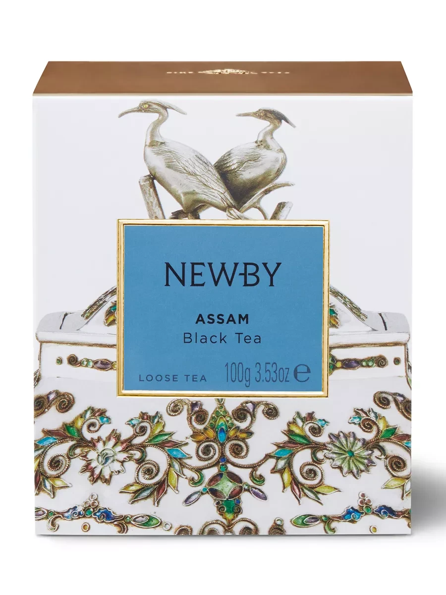 ⚡️ Чай черный листовой Ассам, 100 г, newby