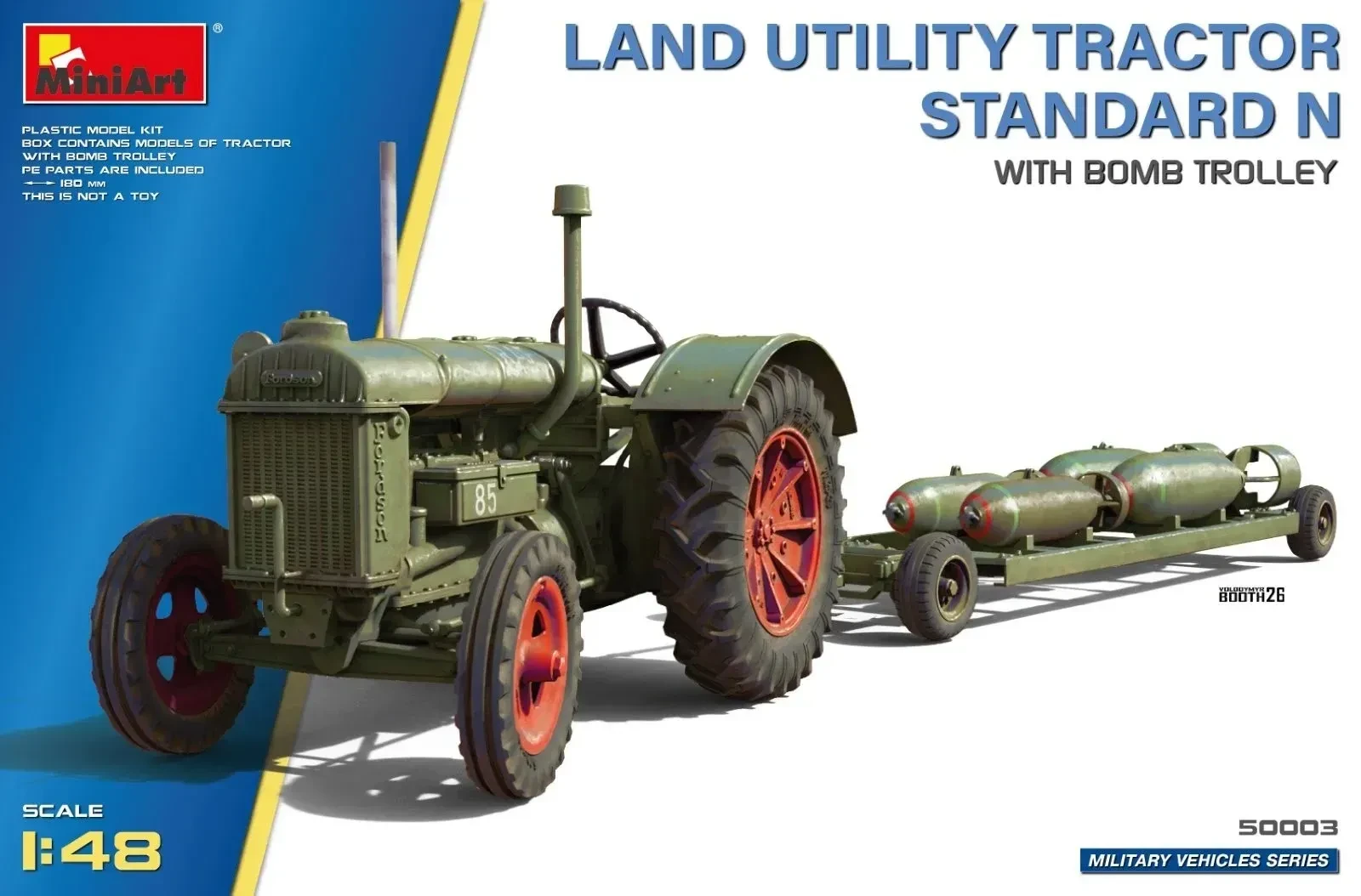MiniArt представила новую модель аэродромного тягача Land Utility Tractor Standard N с ...