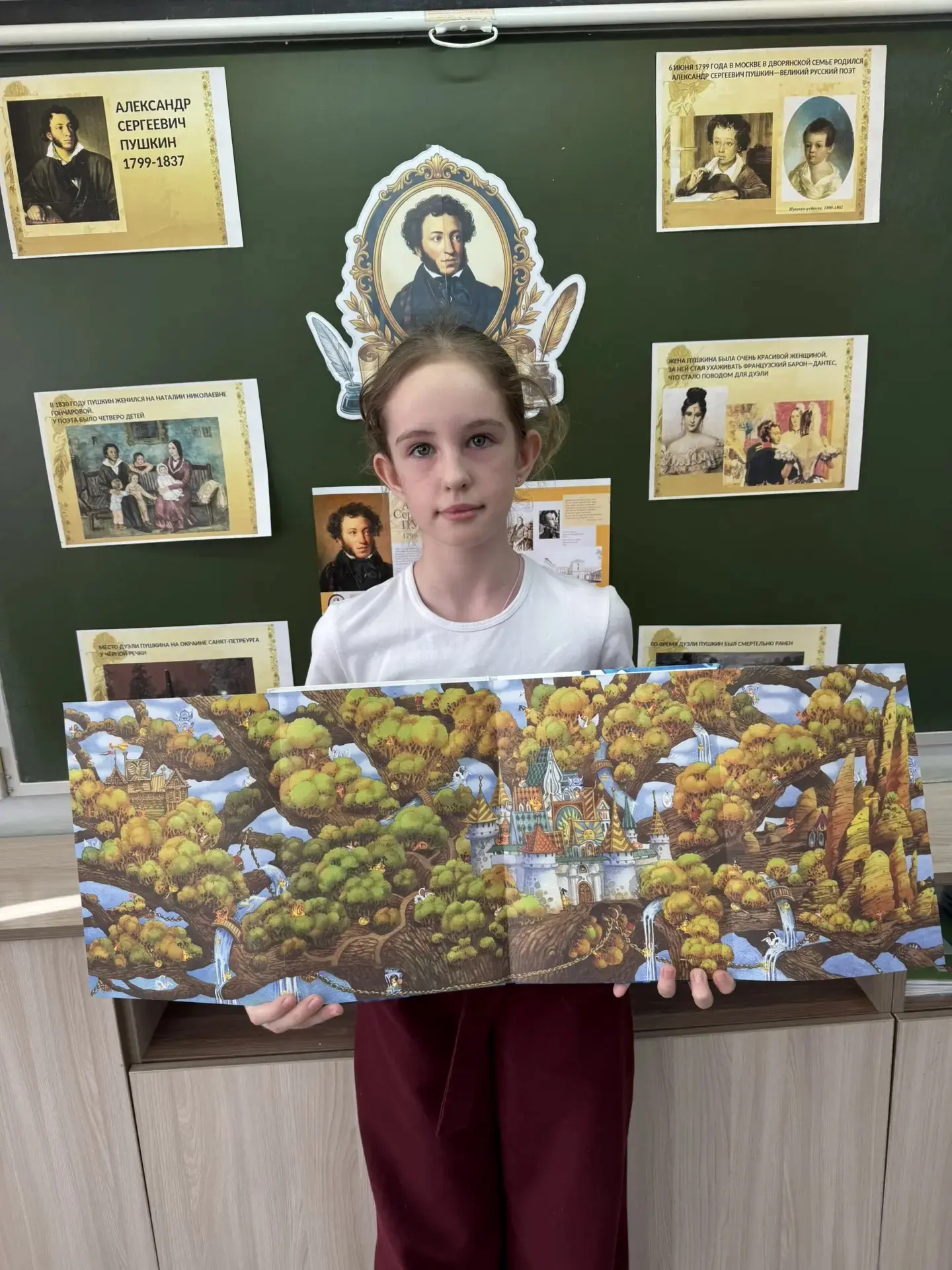 В 4В классе прошел урок, посвященный Дню памяти А.С. Пушкина. 📚 Ребята подготовили интересные выступ