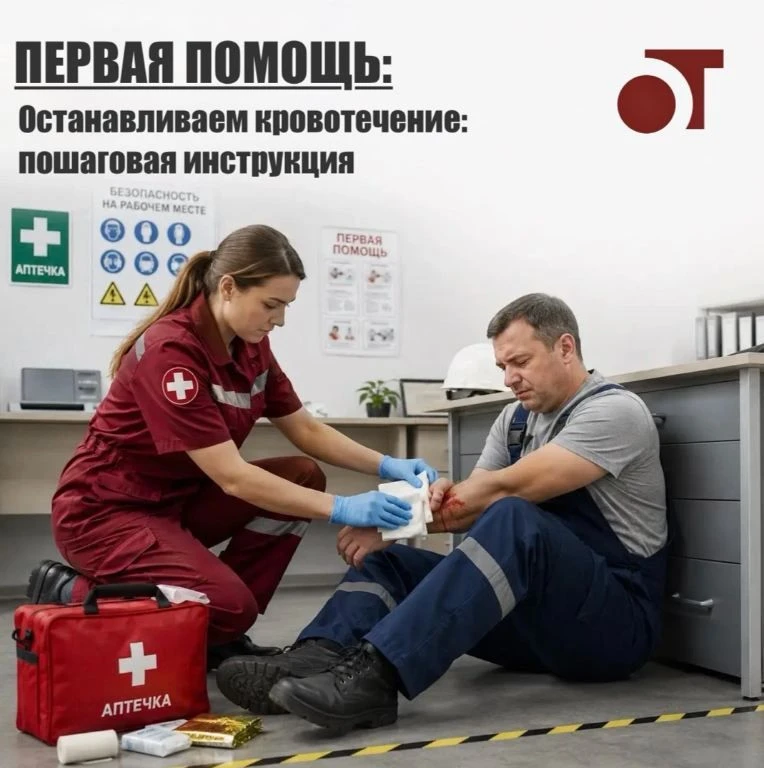 Продолжаем нашу серию "Первая помощь".

Кровотечение – опасное состояние, требующее быстрых действий