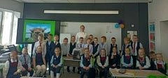 🟢Уроки с родителями! В 1В классе провела урок мама лицеистки Ковалёвой Алисии — Алла Алексеевна. Алл