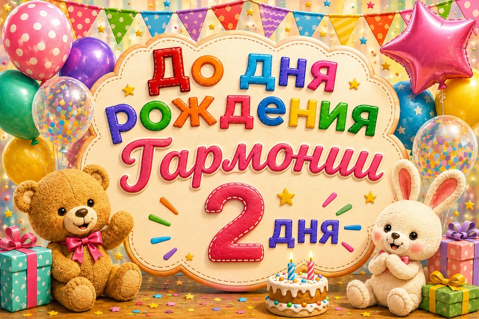 #МарафонГармонии #ГармонияДеньРождения #ГодДошкольногоОбразования