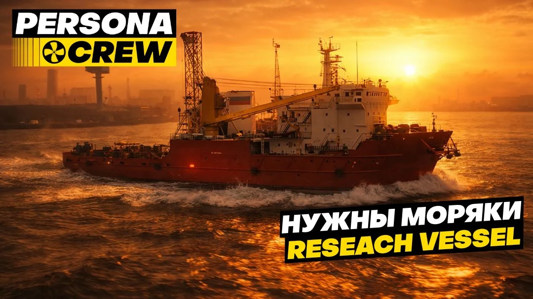 RESEACH VESSEL | Смена - 01.07 - ДВ | Контракт - 4 ± 2