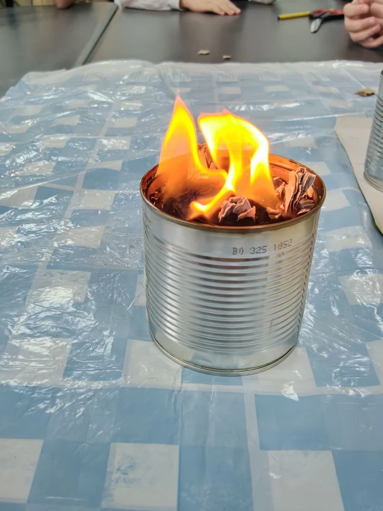 🔥Учащиеся 3"в" класса побывали на мастер- классе в ТОС  " Октябрьский" по изготовлению окопных свече