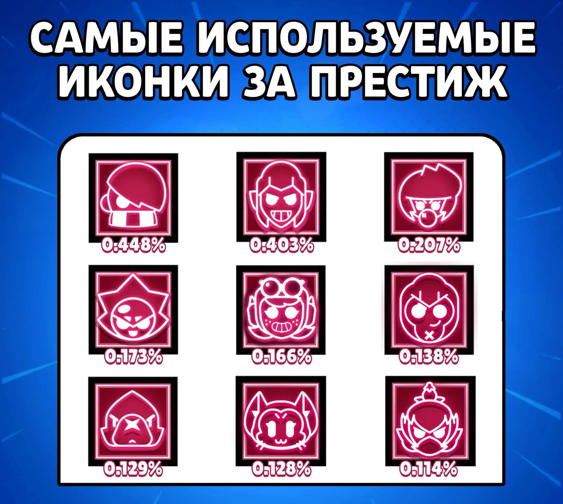 👍САМЫЕ ПОПУЛЯРНЫЕ ИКОНКИ