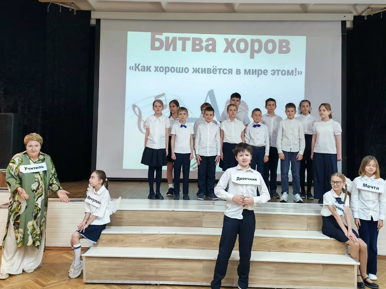 Битва хоров. Продолжение. #МАОУлицейN4городКраснодар