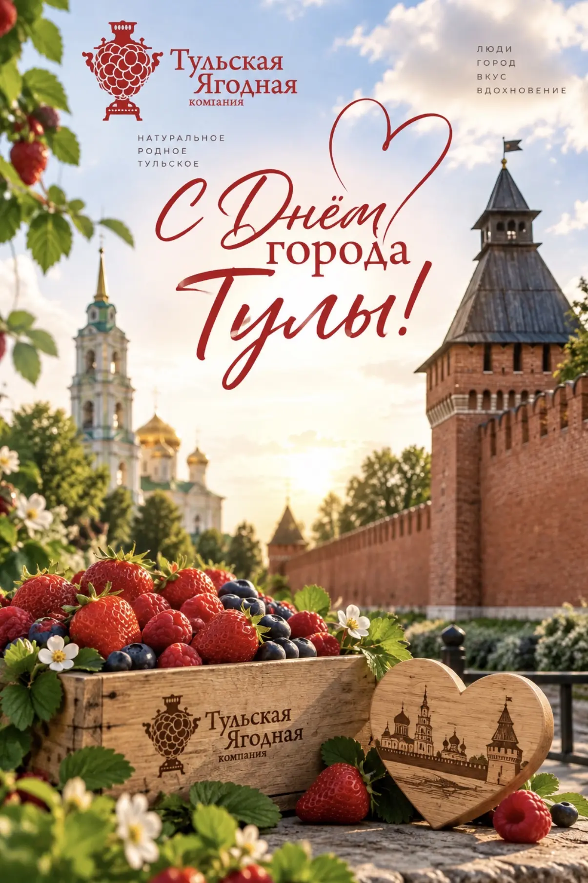 С Днём города, Тула! ❤️