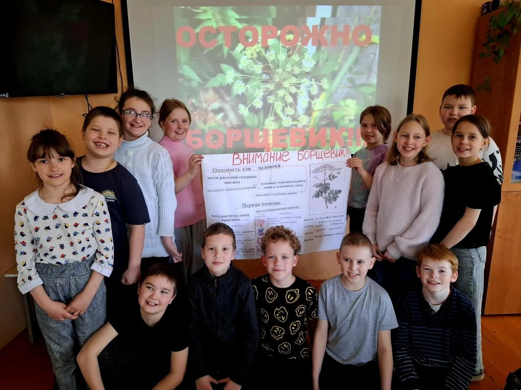⚠️ Осторожно борщевик! ⚠️