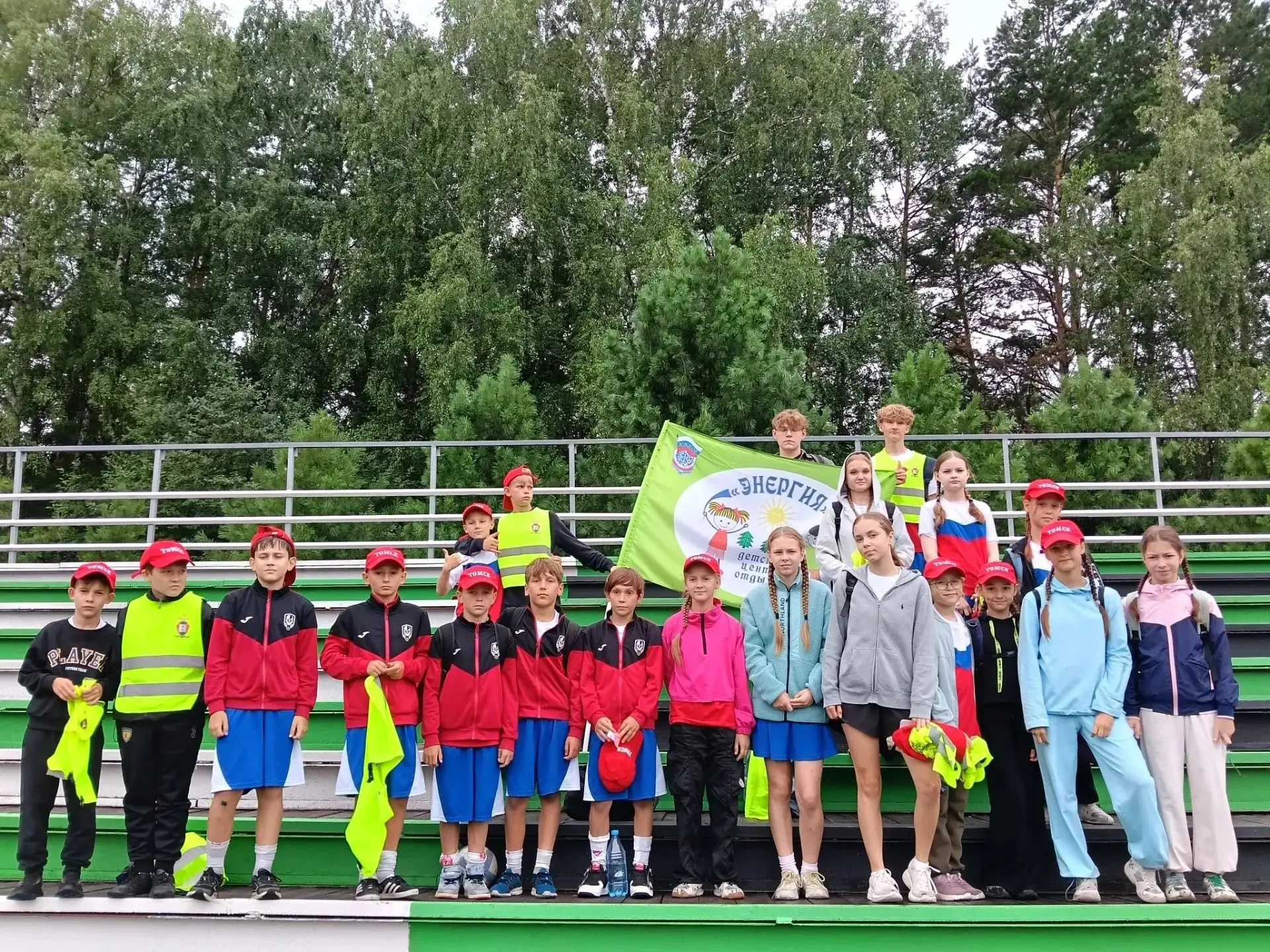 🏀⚽🏃Ребята из ДЦО "Энергия" приняли участие в межлагерной спартакиаде.
