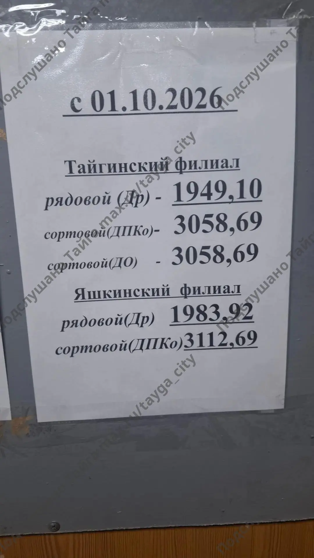 Вот такие новые цены на угольном складе,  сортовой был 2200, стал 3000. Вырос больше че...