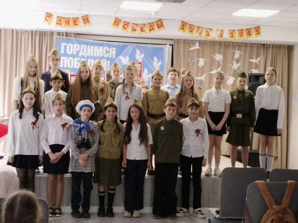 В преддверии самого главного праздника для нашей страны - Дня Великой победы 9 мая, в нашей школе (з