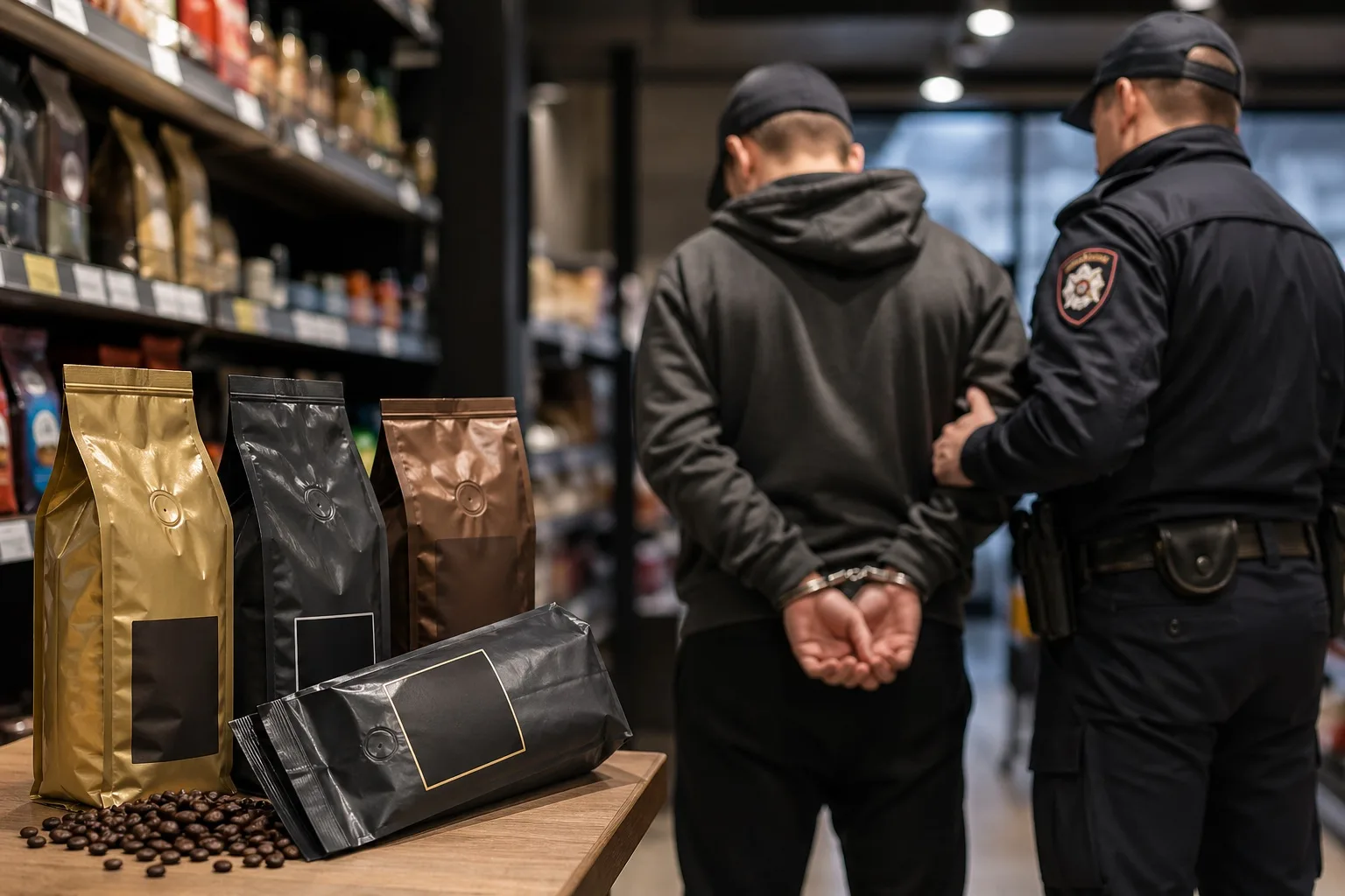 Бодрящий налёт закончился задержанием