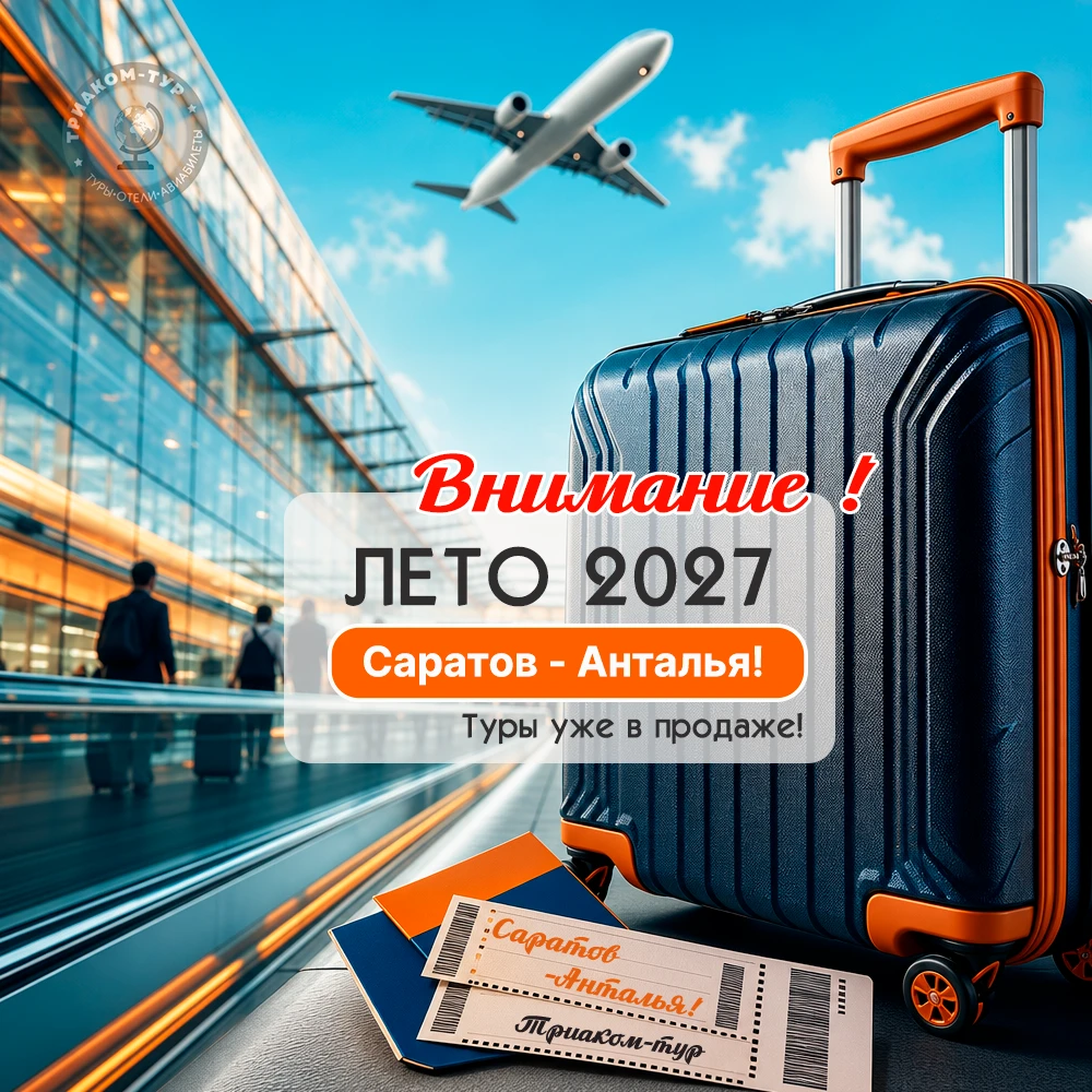 Лето 2027: Анталья ждёт!