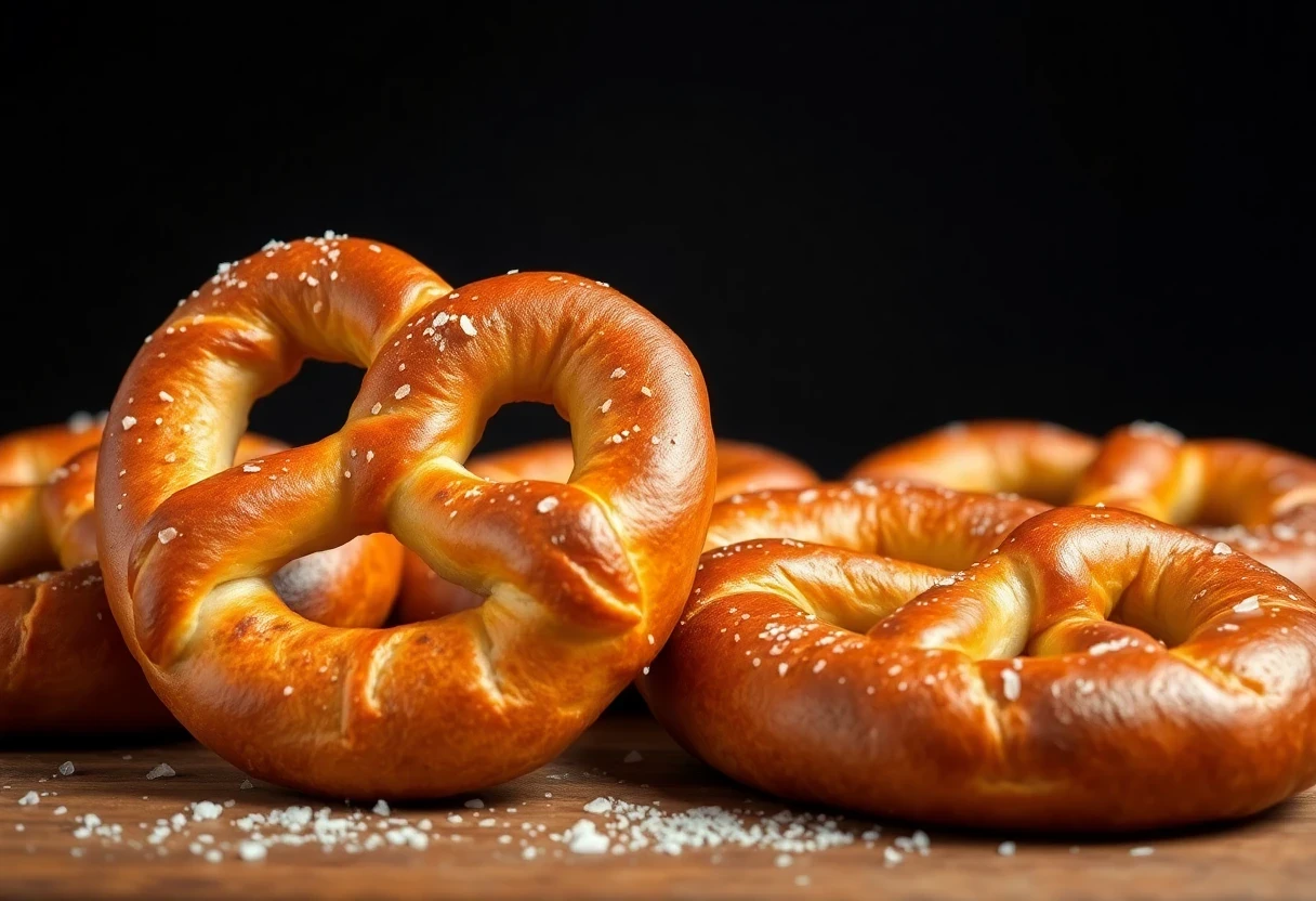 🥨 Мягкие претцели: узнаваемая форма и особый цвет