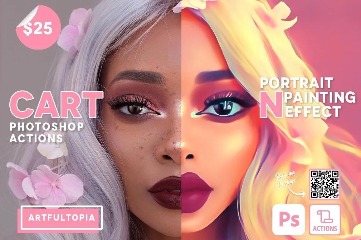 ✅ Cartoon Painting Effect Actions

Экшен для мультяшной обработки фото

📁 ATN, PSD

#️⃣ #Экшены #Ph