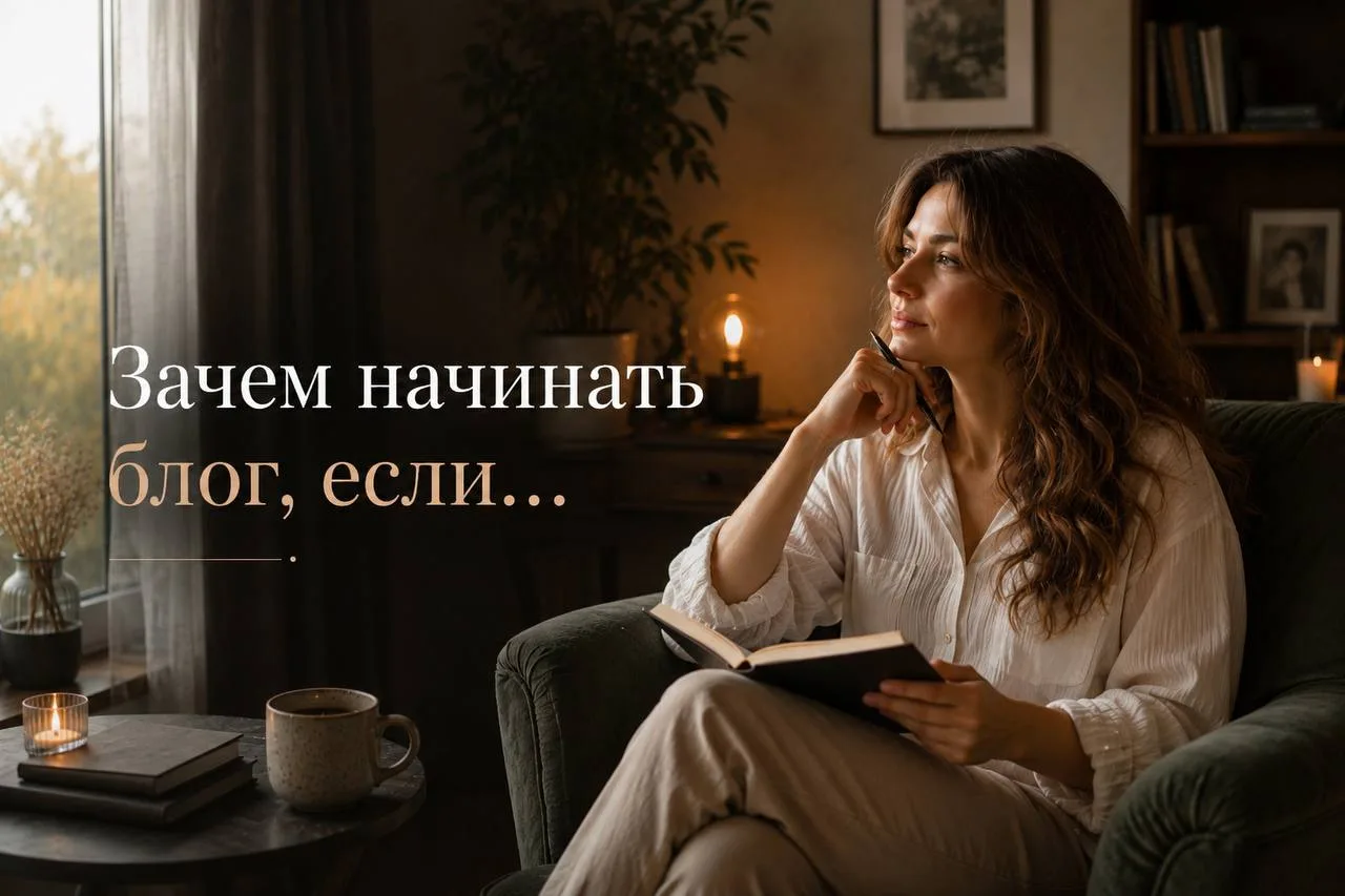 Зачем начинать блог, если…