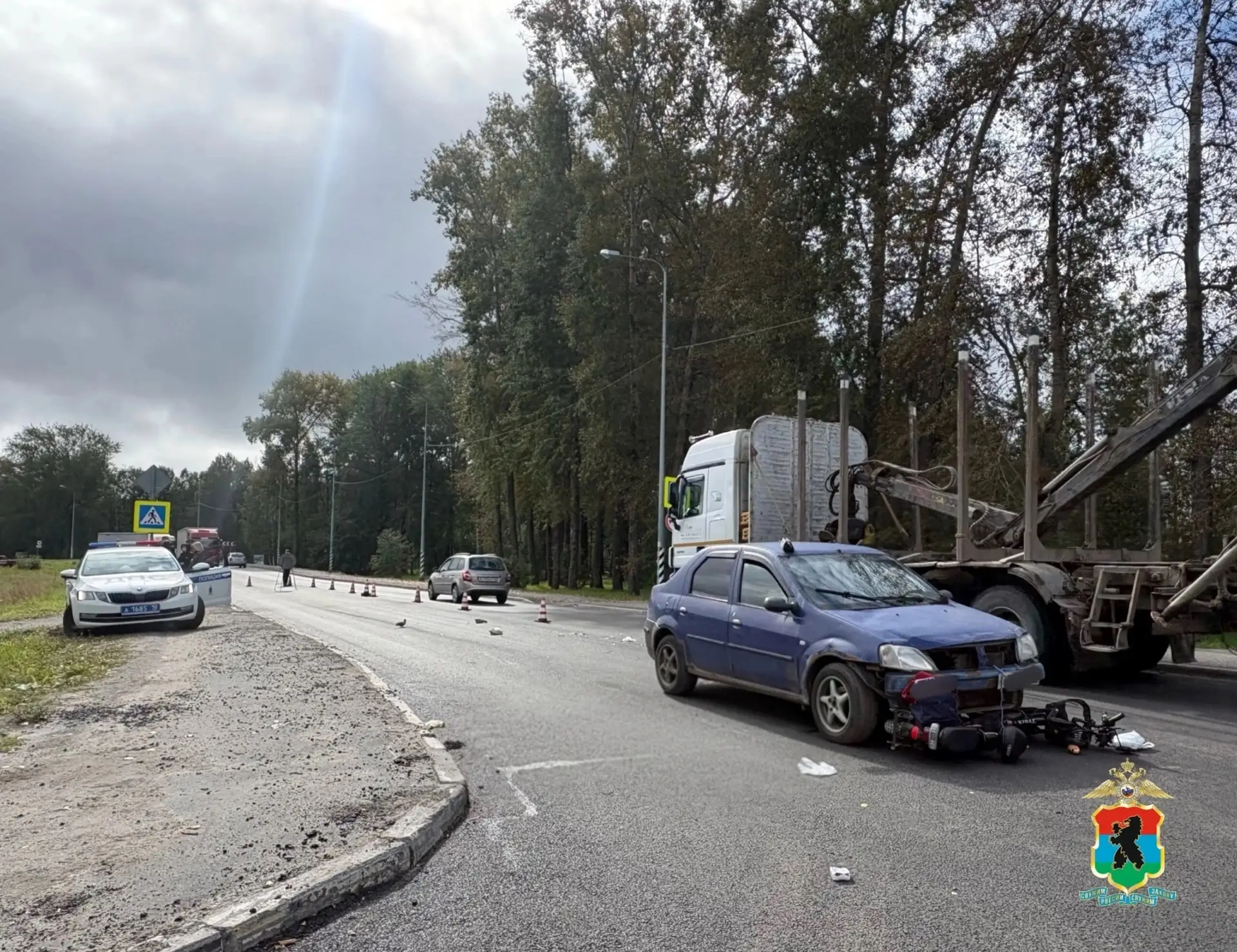 🚔Пешехода сбили насмерть сегодня в Карелии