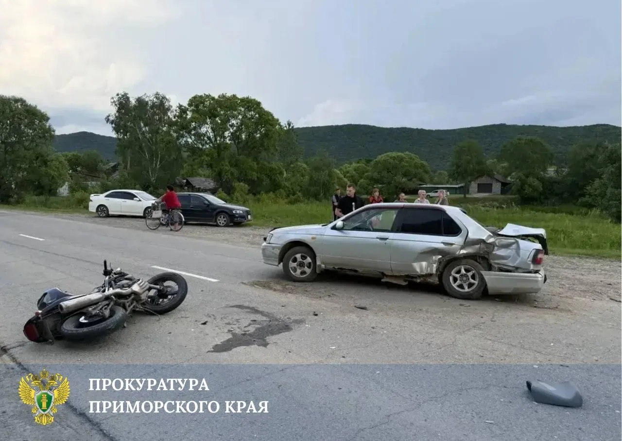 🏍️💔 В Приморье 15-летний мотоциклист погиб в ДТП