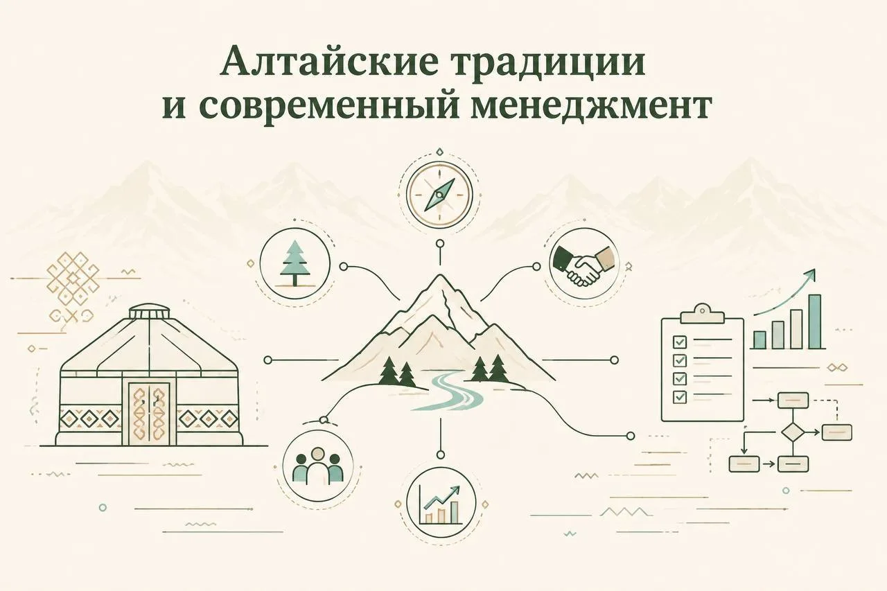 Алтайские традиции и современный менеджмент на первый взгляд кажутся вещами из совершен...