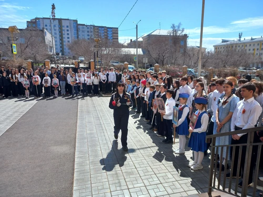 🌟Память, гордость, уважение: в школе прошёл митинг в честь 81-й годовщины Великой Победы🌟    81 год 