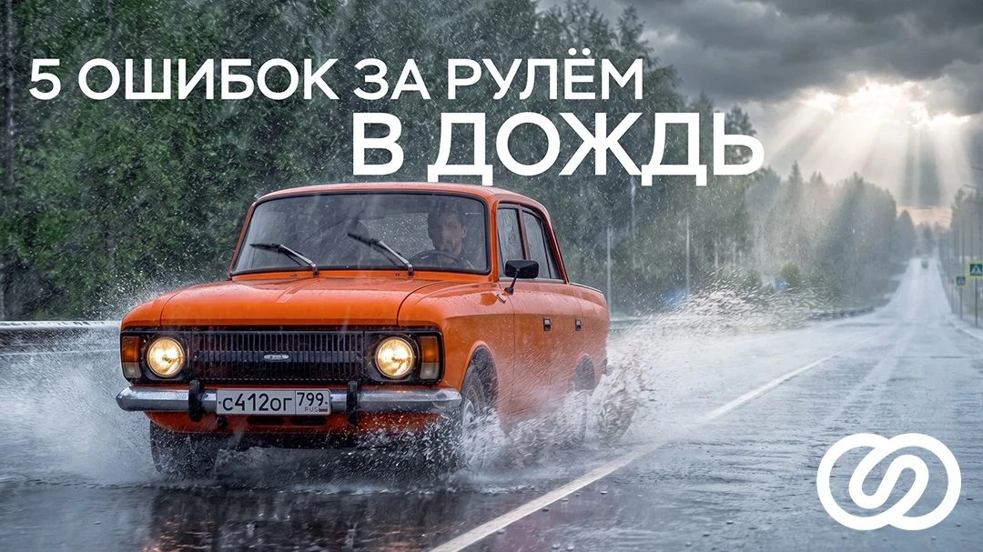 🌧 Штормовое предупреждение для автомобилистов! На этой неделе синоптики обещают проливные дожди и с
