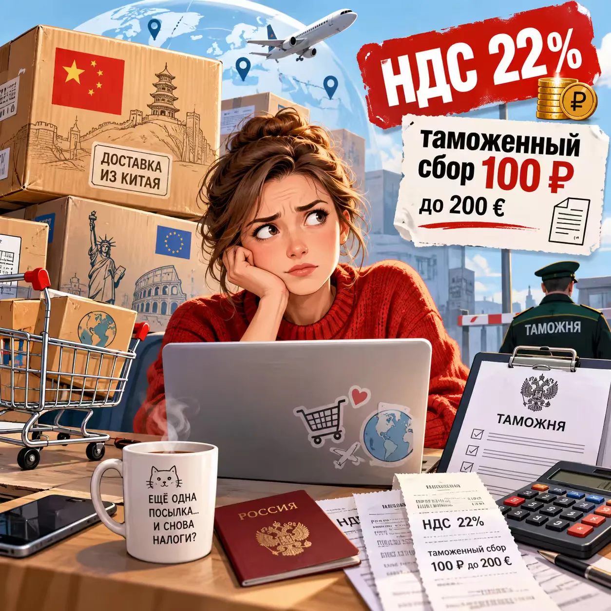 Ну что, трансграничный шопинг тоже решили немного «подкрутить» 😄
