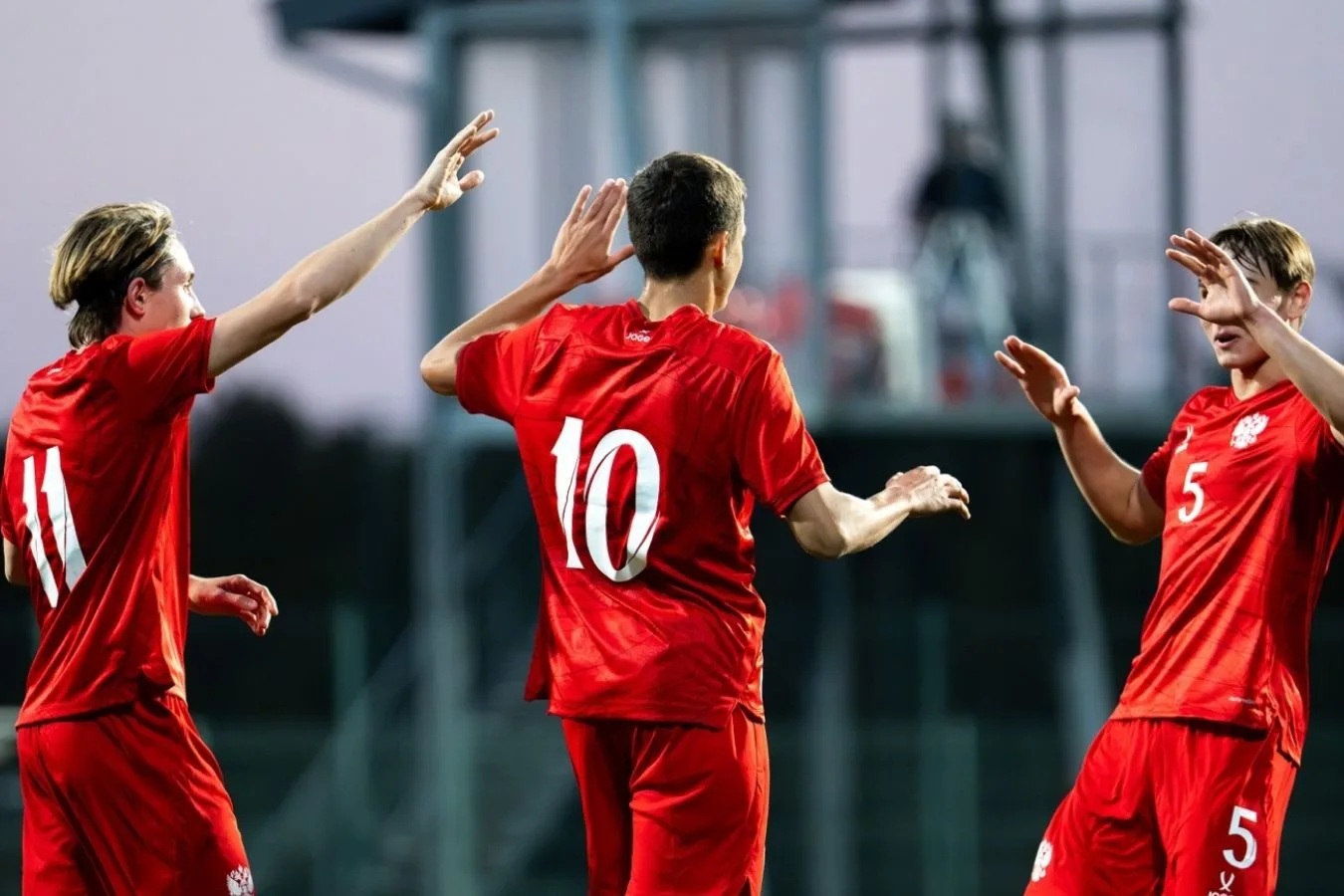 Россия U21 взяла верх над Сербией