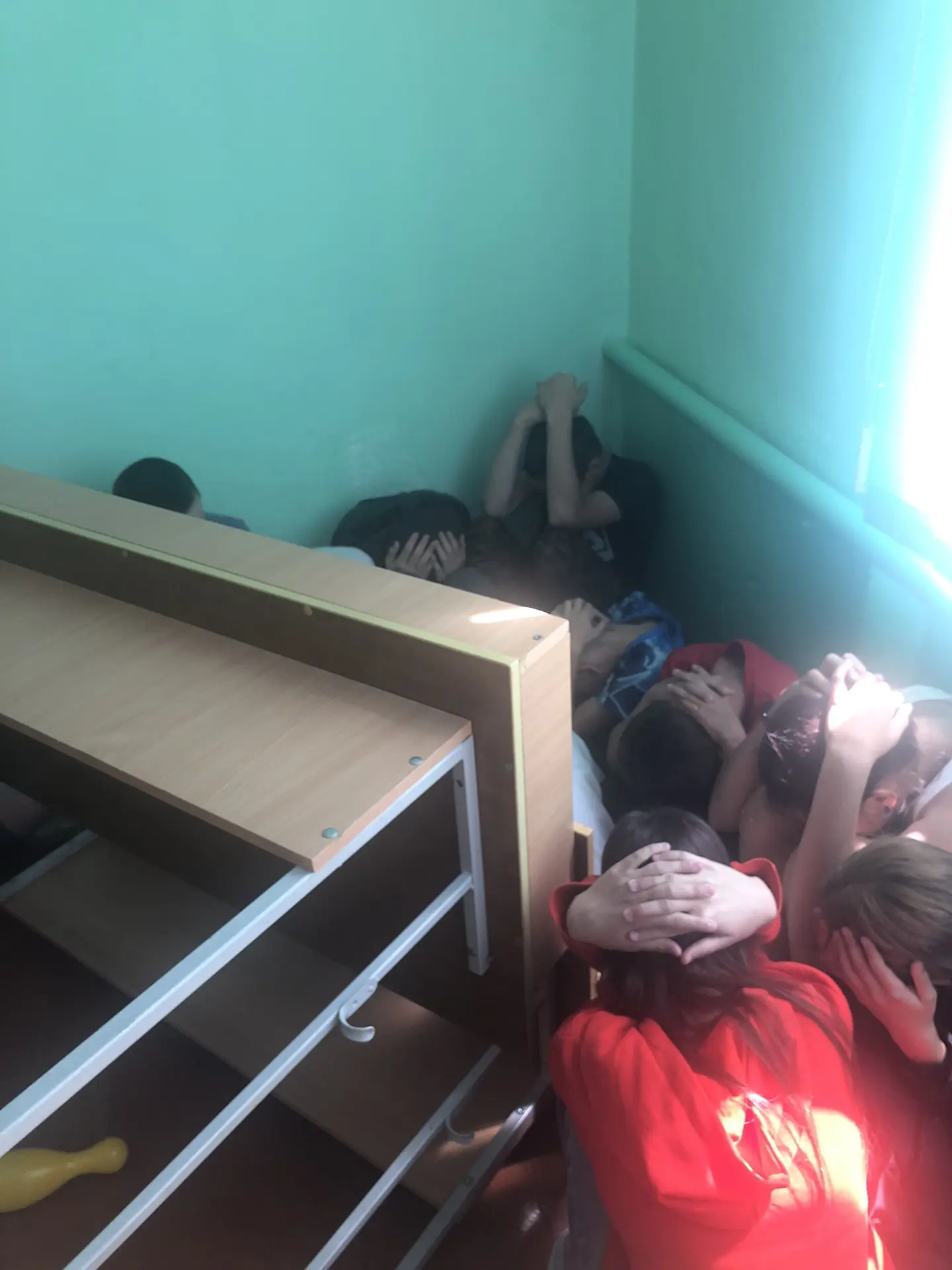 Сегодня прошла тренировка по антитеррористической безопасности.