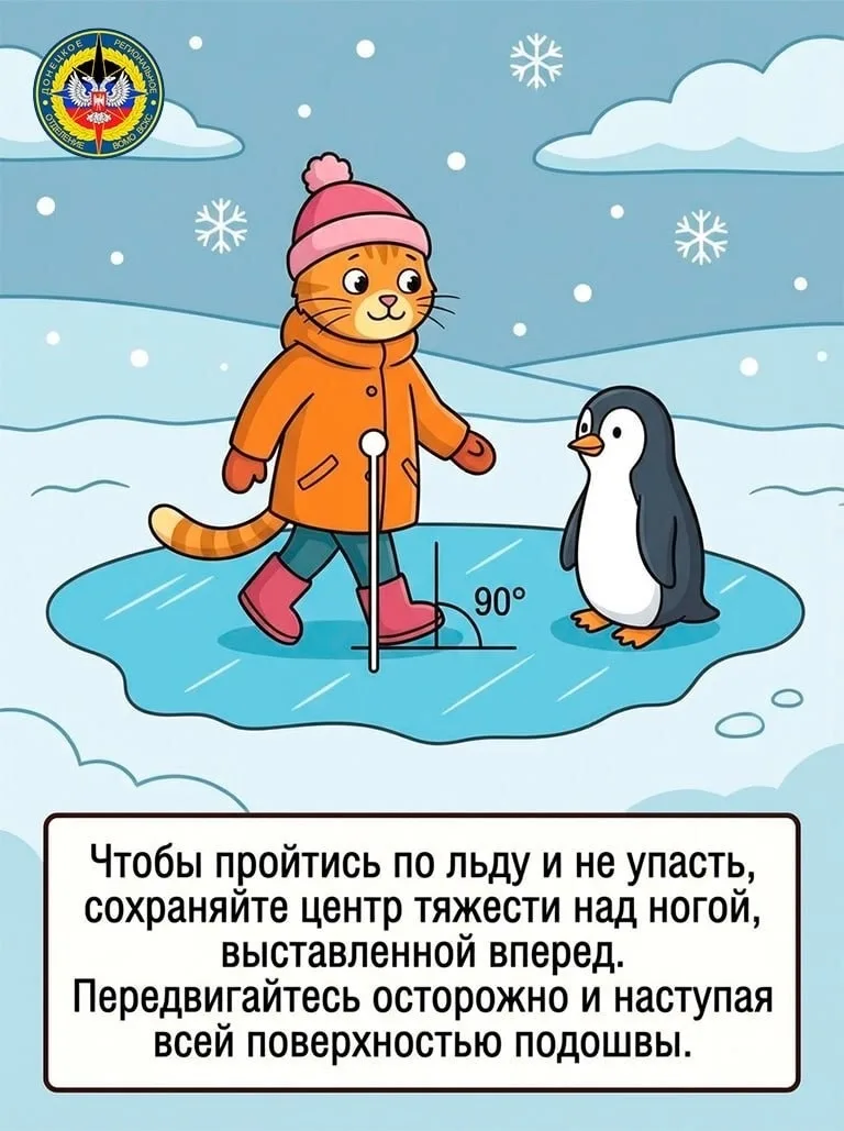 Правила передвижения по улице в гололед

Как правильно ходить в гололед и что делать, если гравитаци