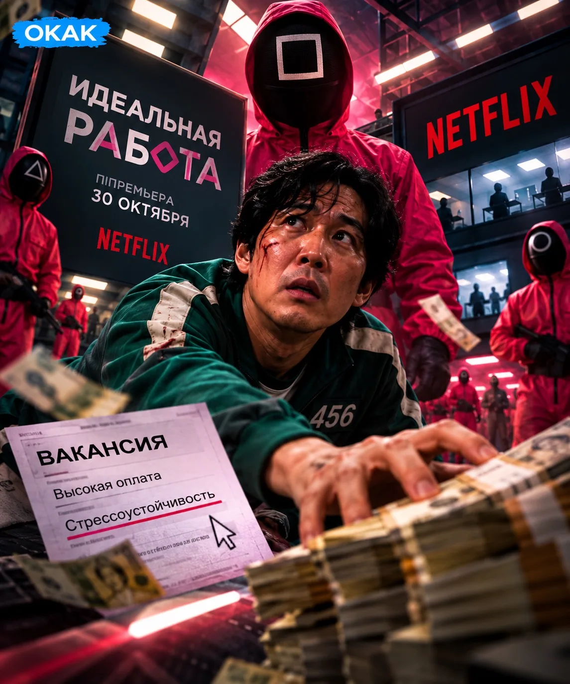 💀Корейцы сняли «Игру в кальмара» ПРО РАБОТУ — хоррор «Идеальная работа» выйдет на 🎬Ne...