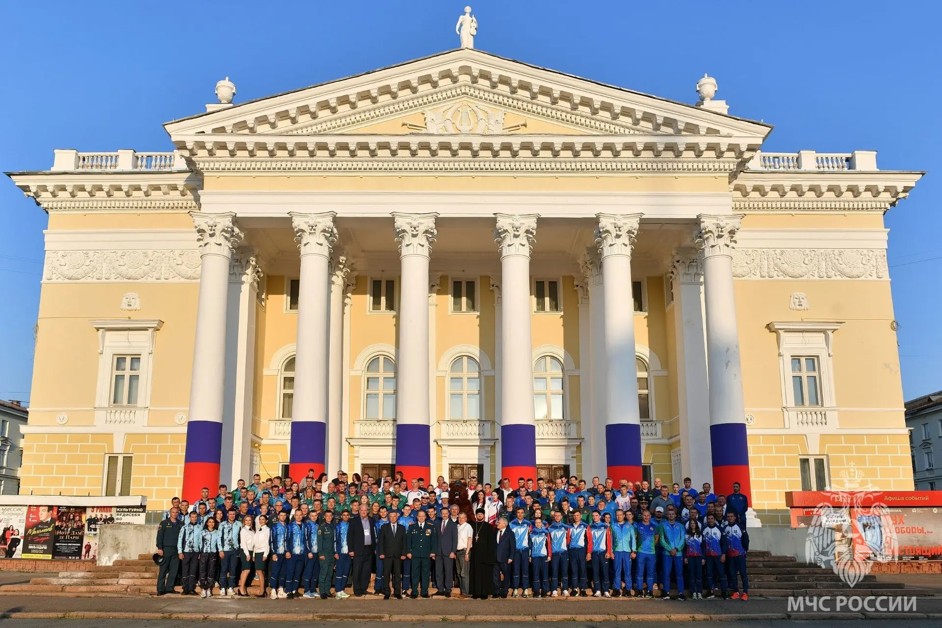 В Железногорске открылись Всероссийские соревнования по пожарно-спасательному спорту па...