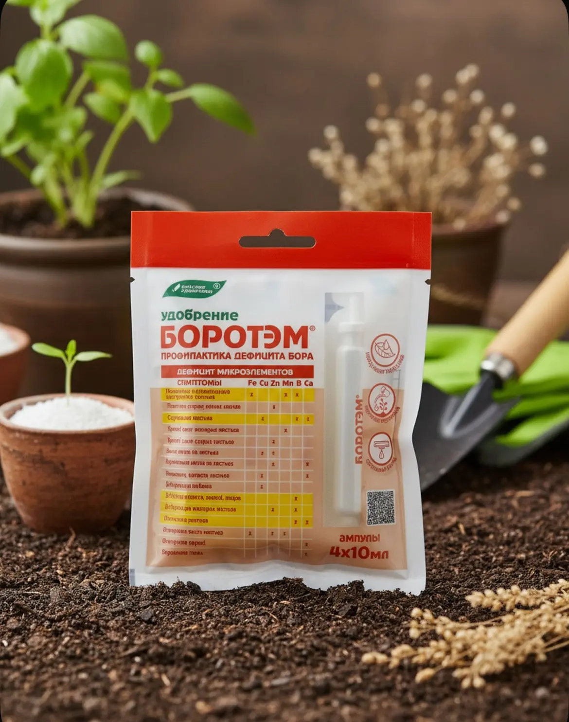 🌱Профессиональный источник бора в ампулах!
Удобно, просто, быстро!

🔹 «Боротэм» в ампулах — идеаль