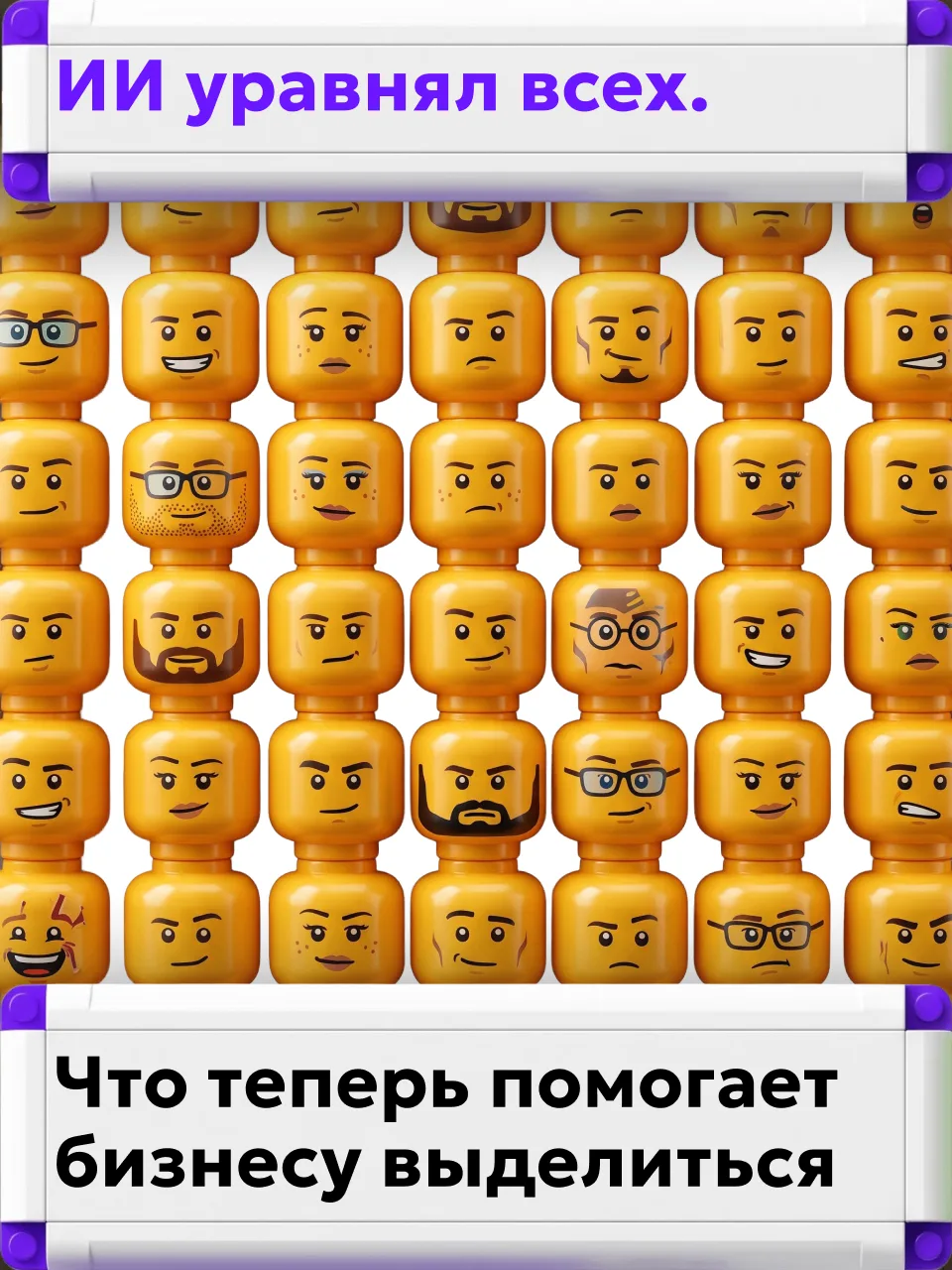 Ваши конкуренты пользуются теми же ИИ-инструментами, что и вы. Чем тогда можно выделиться?