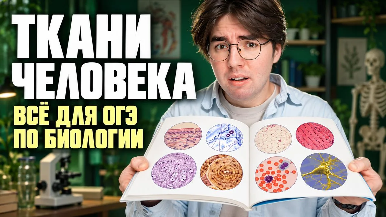 Ткани человека: полный разбор для ОГЭ по биологии