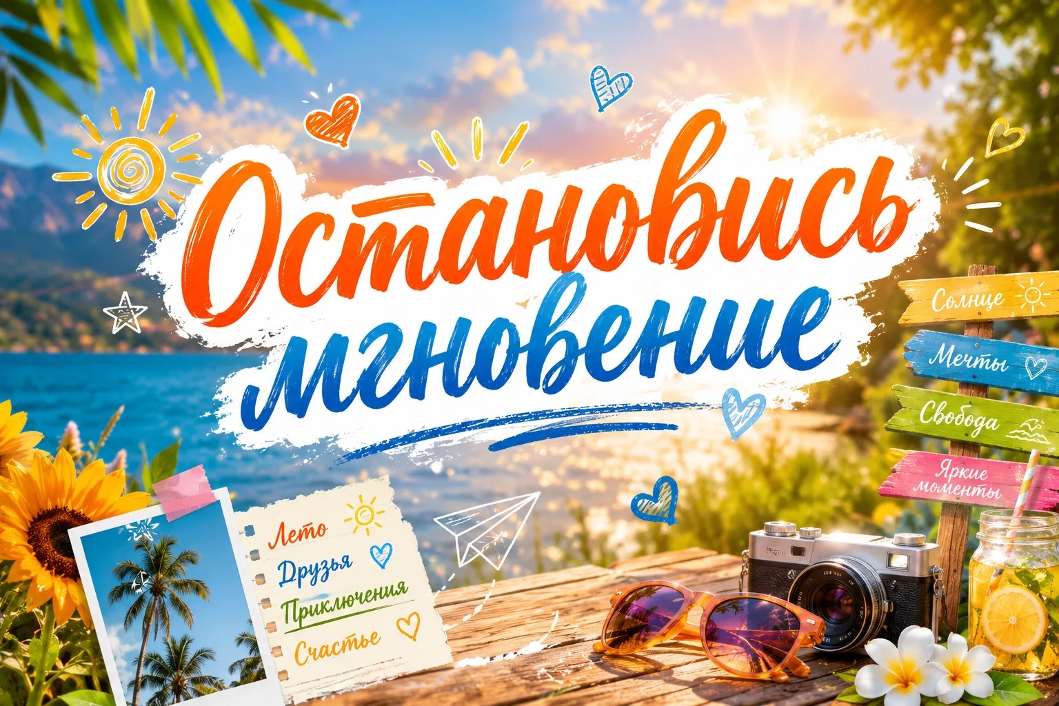 Открываем нашу рубрику «Остановись, мгновение»!

Леон из 1 «Б» класса встречает лето на Мальдивах. З