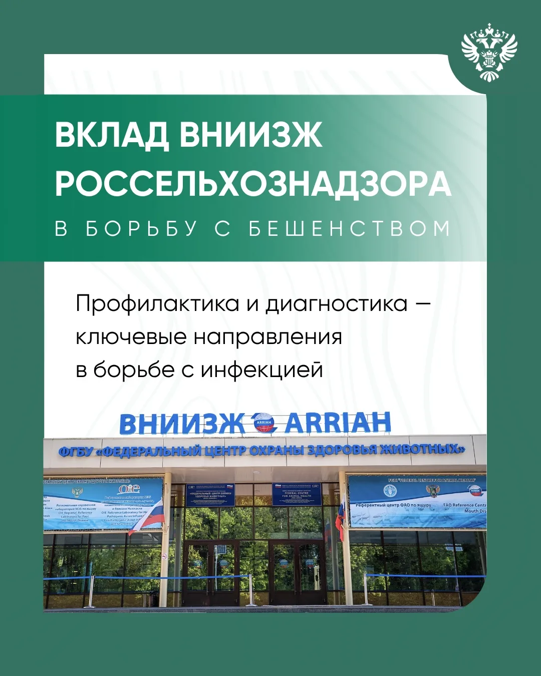 🗓️28 сентября отмечается Всемирный день борьбы с бешенством. Главная задача в борьбе с...