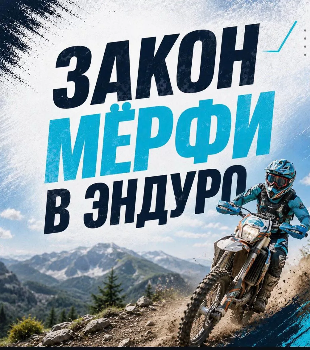 📜 Закон Мëрфи в эндуро