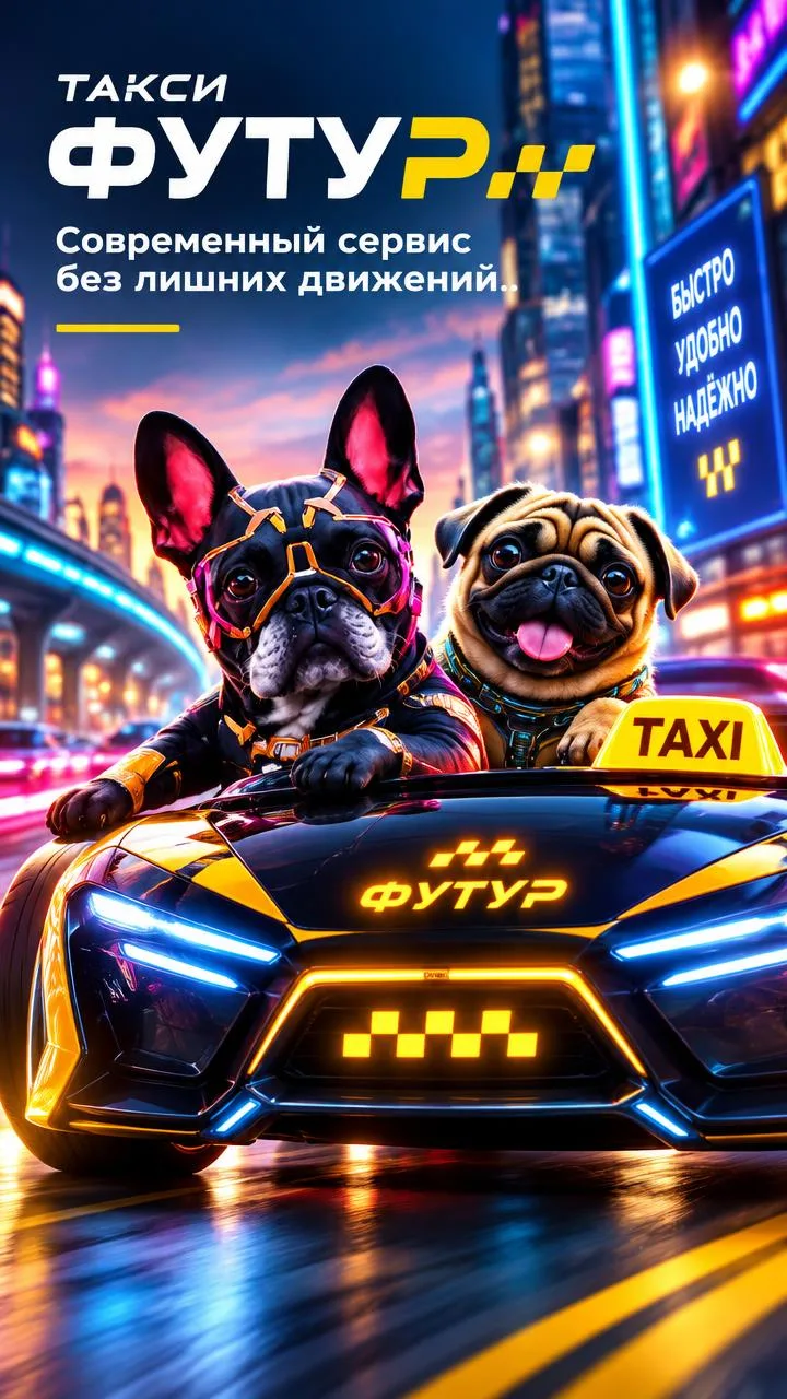 🚖 Такси «Футур» – ваша поездка без забот!