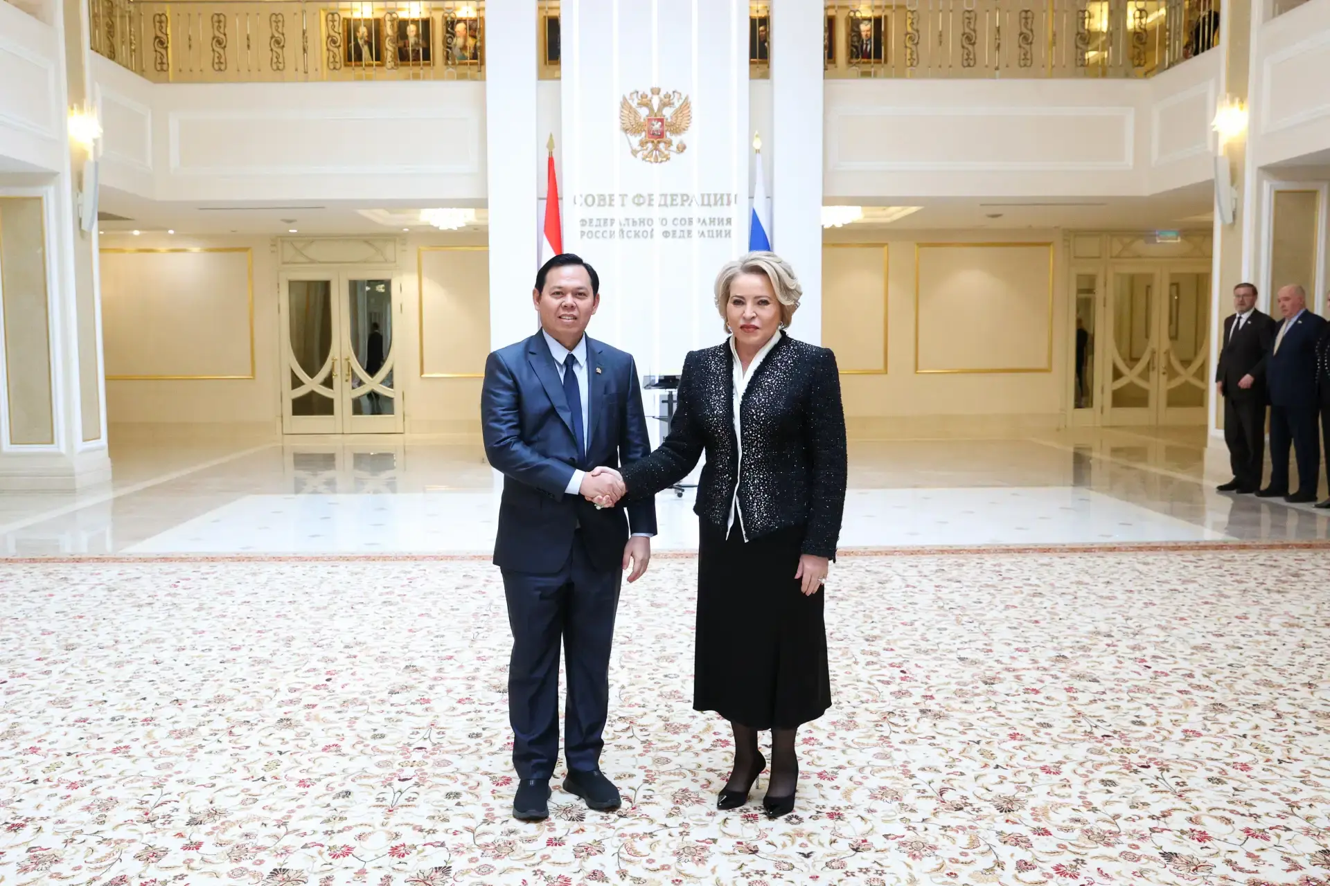 Валентина Матвиенко: Российские парламентарии стремятся к поступательному развитию отношений с Индон