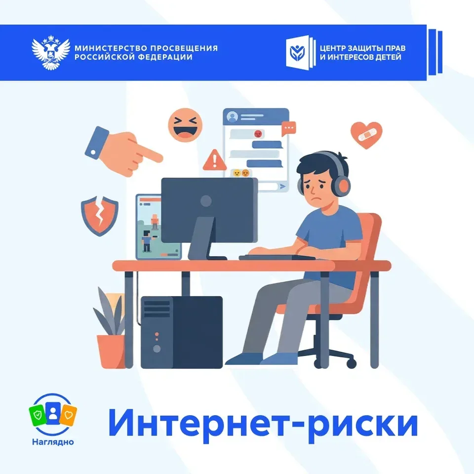 🔵 Наглядно | Интернет-риски 🔵