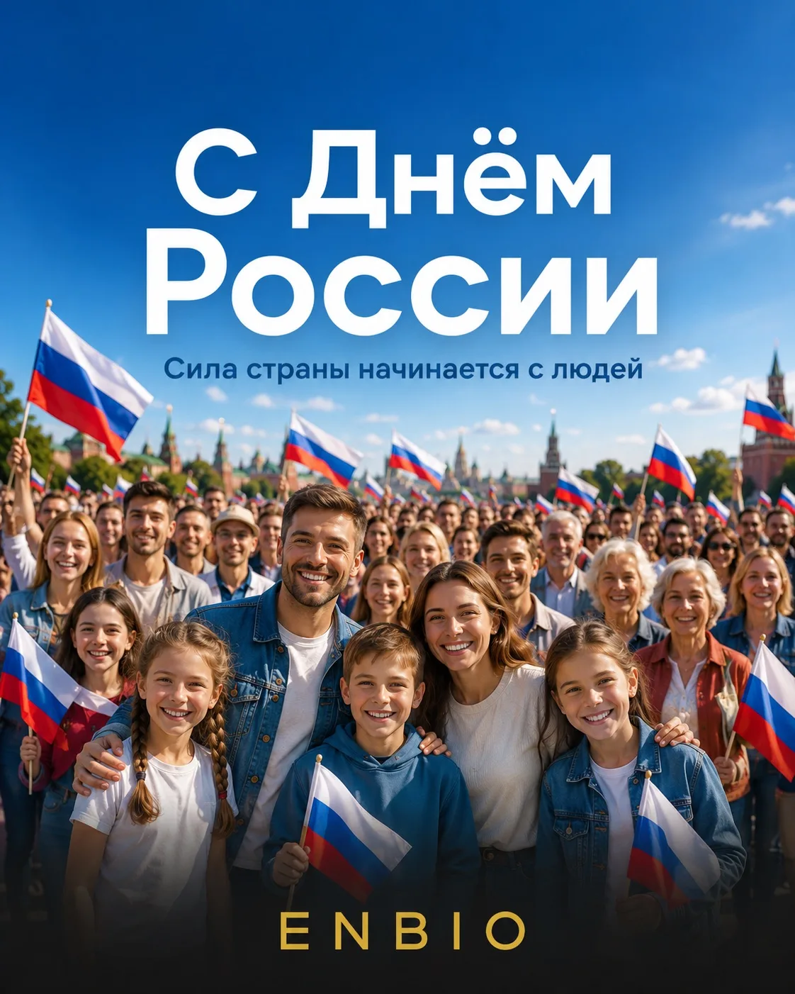 Сегодня мы отмечаем День России.

Это праздник не только страны, но и людей, которые каждый день соз