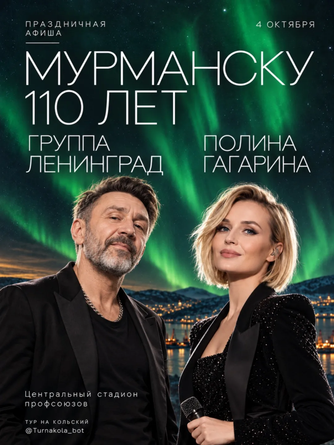🎉 МУРМАНСКУ — 110 ЛЕТ!