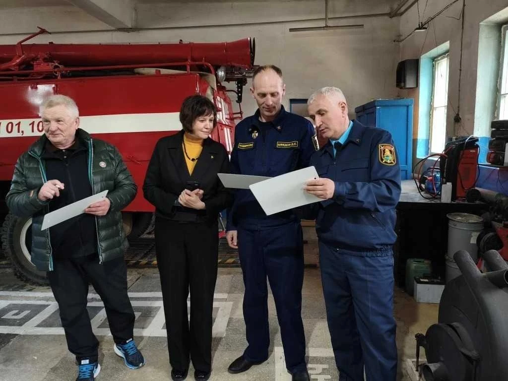 🔥 В Лёвихе завершилось обучение шестой группы добровольных пожарных