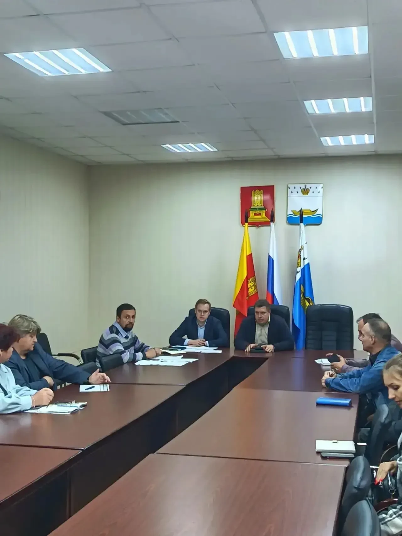 Рабочая встреча по подготовке к зиме в Вышнем Волочке