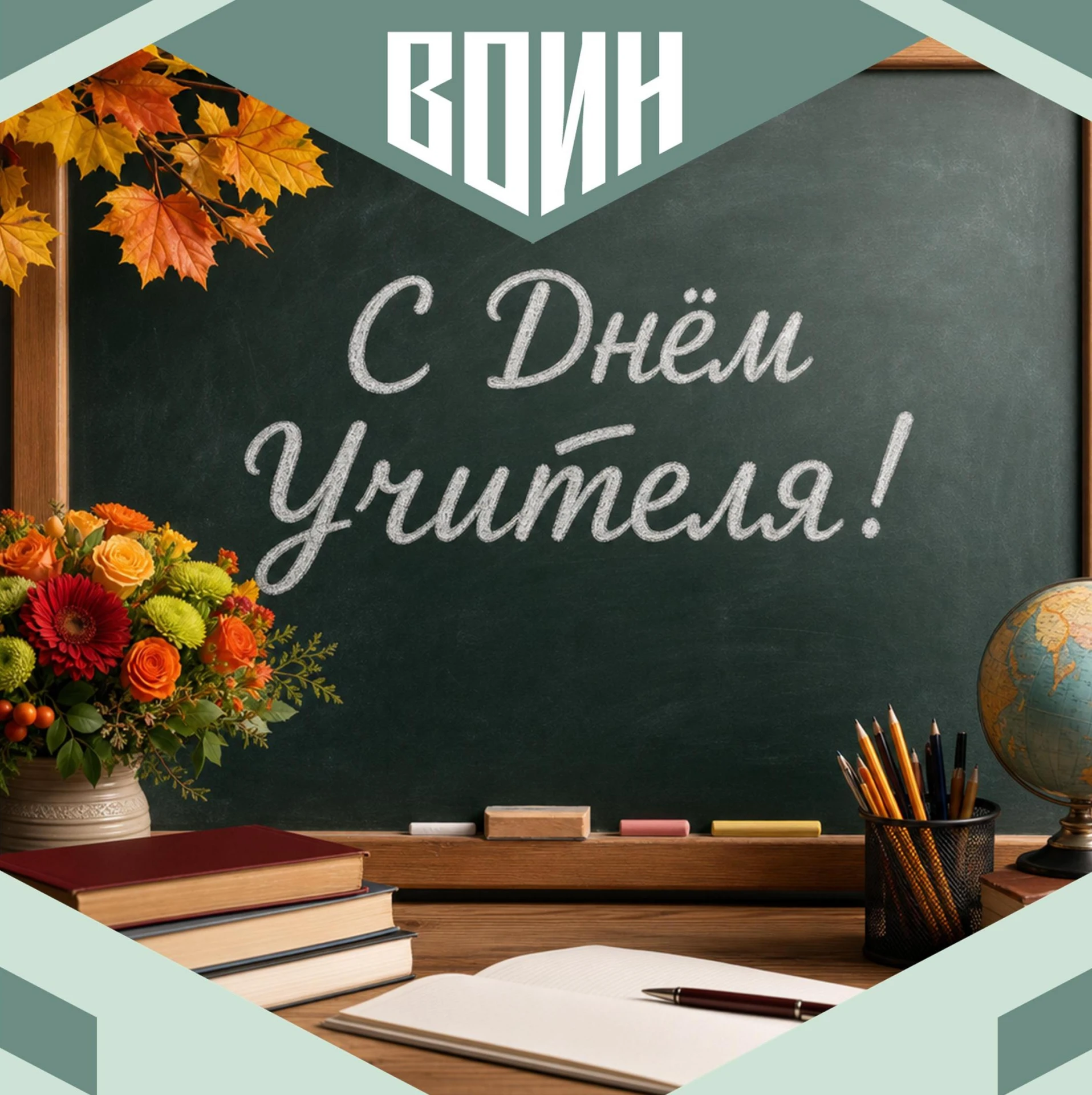 Филиал Центра «ВОИН» в Бурятии поздравляет с Днём Учителя!