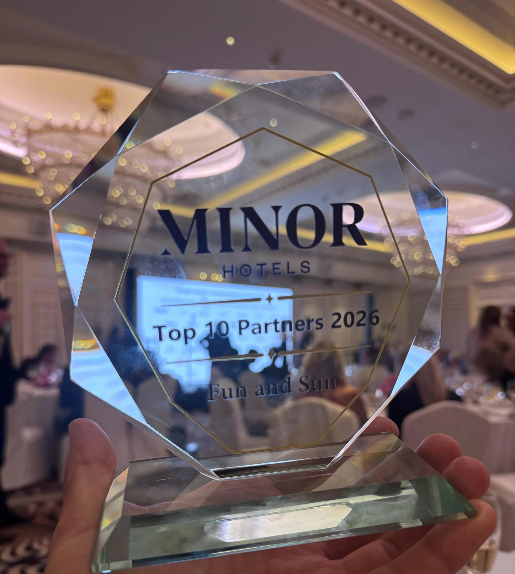 🏆 FUN&SUN второй год подряд стал лидером по продажам отелей Minor Hotels