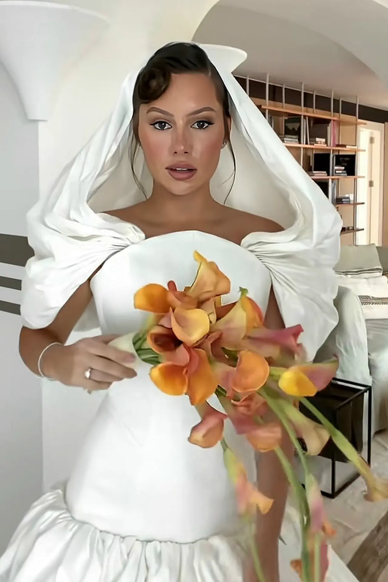 Два свадебных наряда Каролины 💍🤍