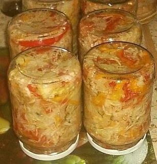 САЛАТ С КАБАЧКАМИ «ТЁЩИН ЯЗЫК»