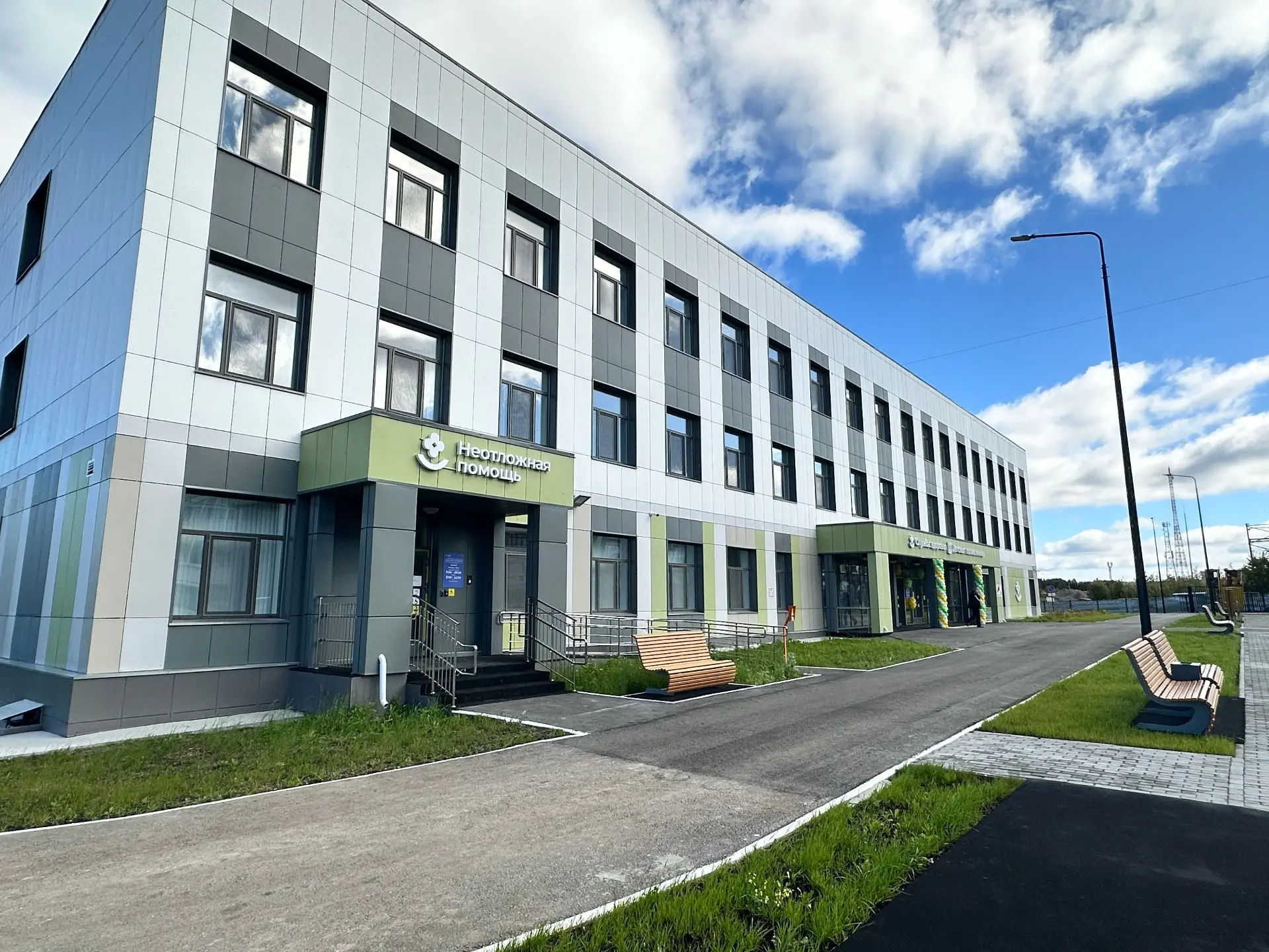 В Соликамске открылась новая детская поликлиника на 200 посещений в смену